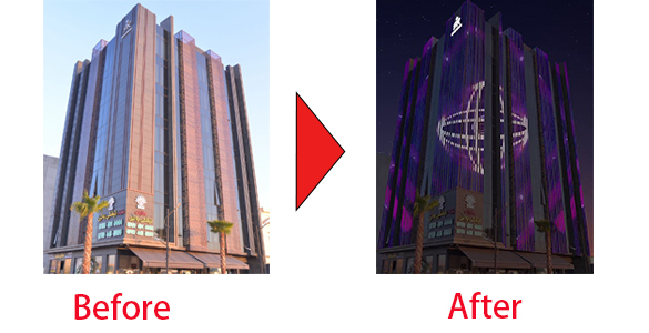 3D Lighting Design Rendering