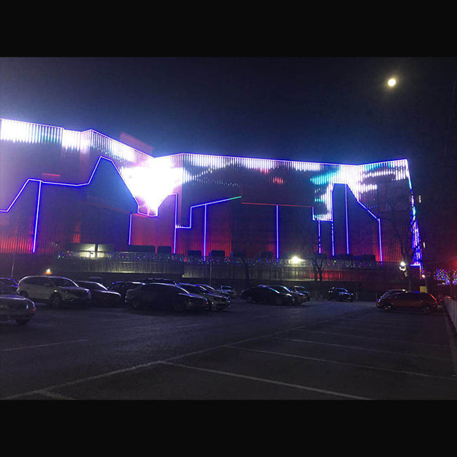 LED Pixel Dot Light Outdoor RGB/RGBW 40mm DC24V Point Source for Facade Building Lighting