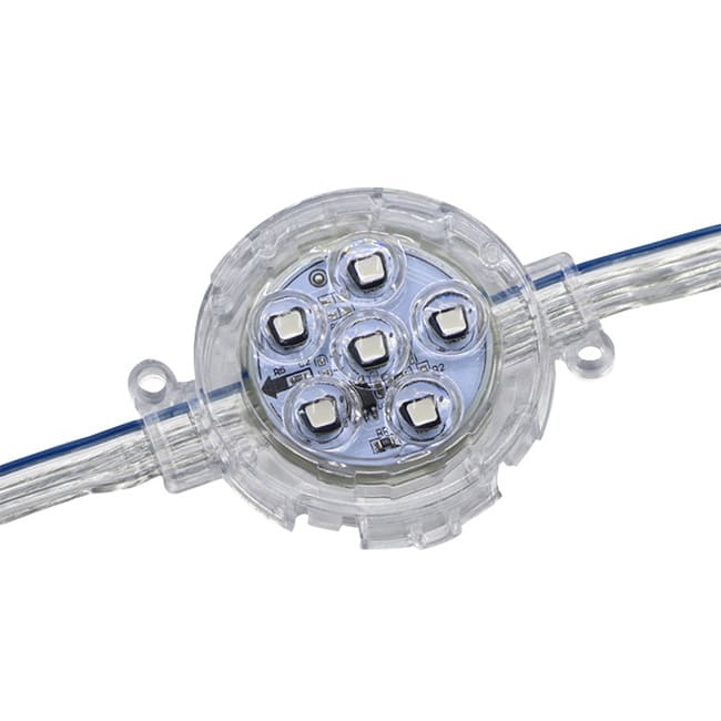 LED pixel point source