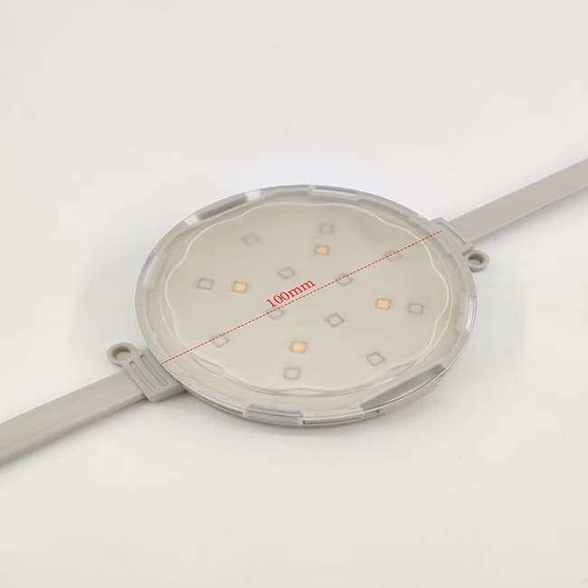 DC24V 100mm LED Point Light for Outdoor Building Facade Lighting Waterproof Node