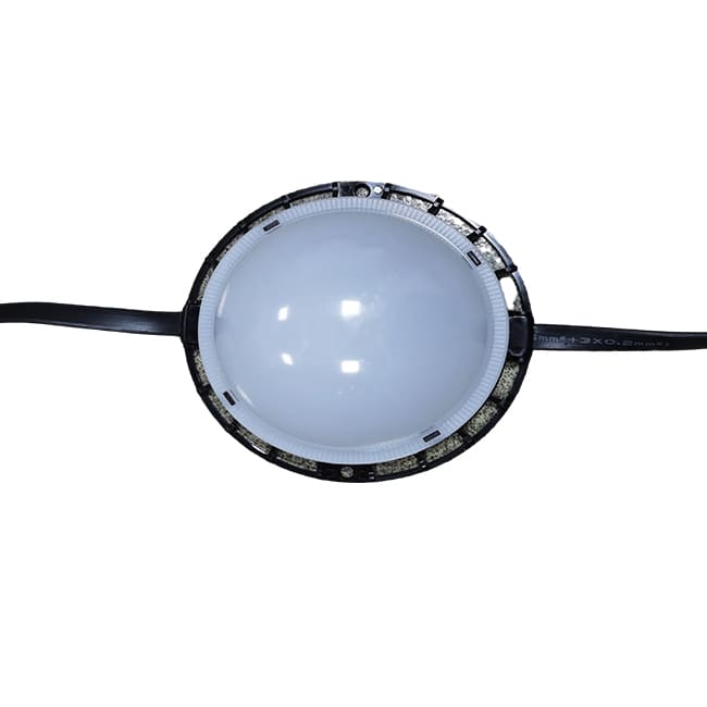 DMX512 RGB LED Point Light 120mm IP65 Outdoor Facade Pixel Lighting