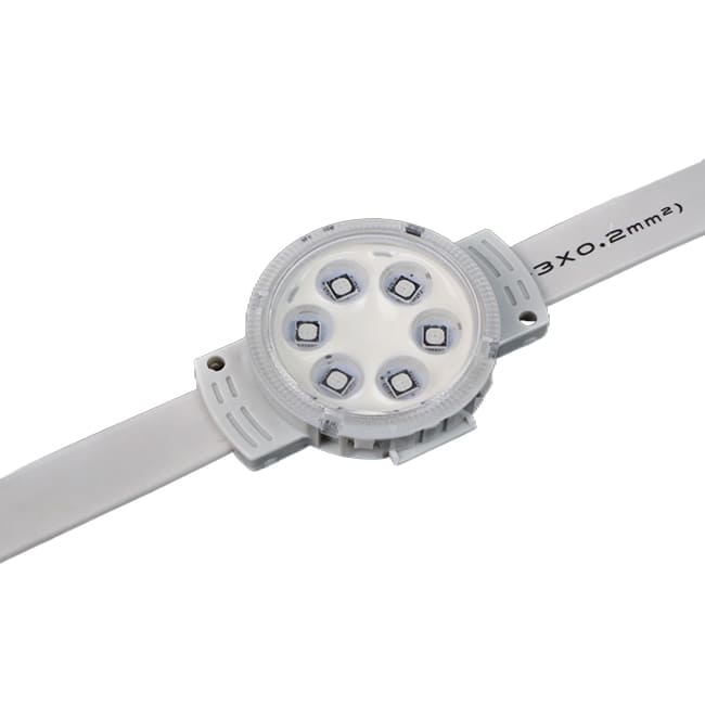 LED Pixel Dot Light Outdoor RGB/RGBW 40mm DC24V Point Source for Facade Building Lighting