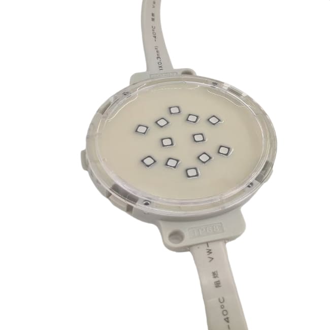 LED DMX512 RGB Pixel Light 60mm Point Node for Building Facade Lighting