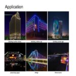 Outdoor RGB LED Linear Light for Dynamic Architectural Facade Lighting