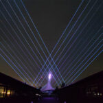 Waterproof RGB Laser Light 40W Outdoor Projector DMX512 Control 20–50W Customized