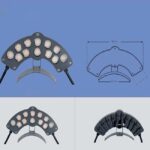 DC24V 12W Corrugated Roof LED Light Waterproof Outdoor for Temple Eaves Pillars and Villas