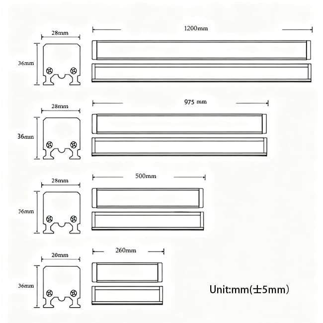 Outdoor RGB LED Linear Light for Dynamic Architectural Facade Lighting