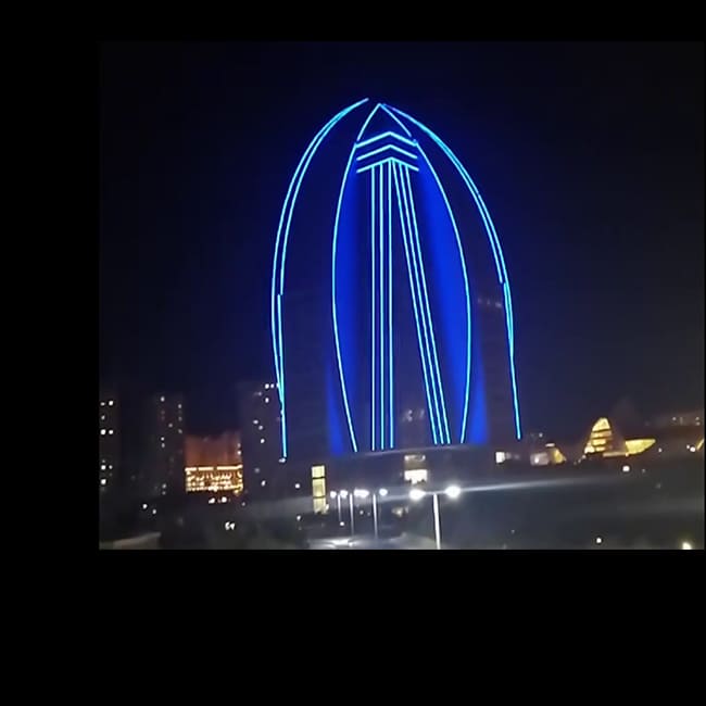 Architectural Facade Lighting Case Study: A Dynamic Landmark in Azerbaijan
