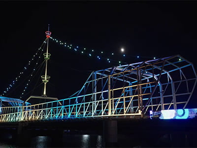 Bridge lighting project