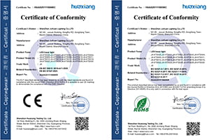 Certifications