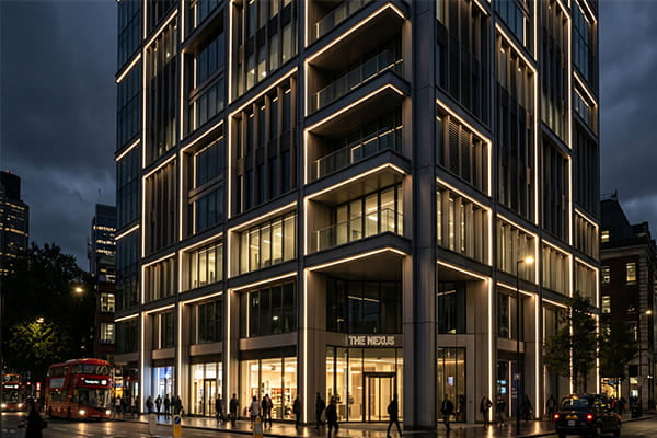 Best Lighting Ideas for Office Building Facades?