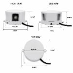 IP65 Outdoor LED Cross Star Projection Light 12W DMX512 RGBW Architectural Facade Lighting